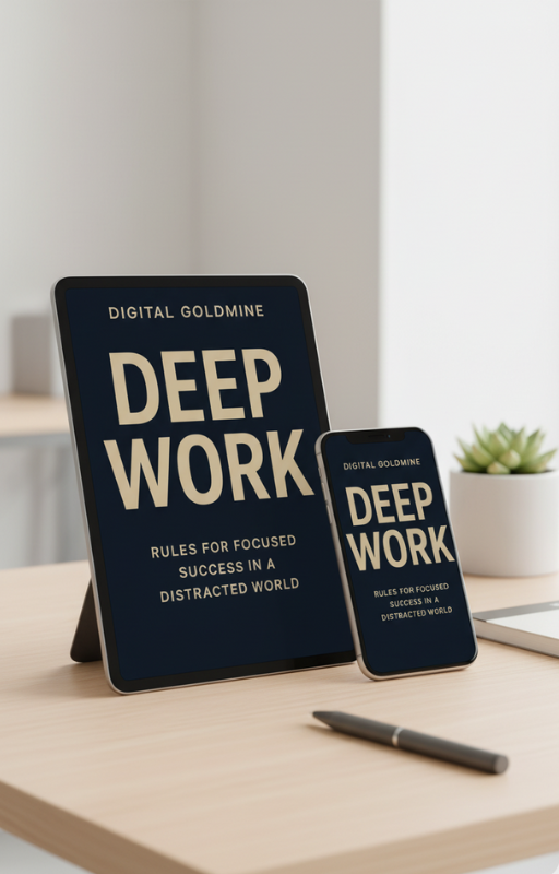 Deep Work: Master the Art of Focus and Achieve Meaningful Success by Digital Goldmine