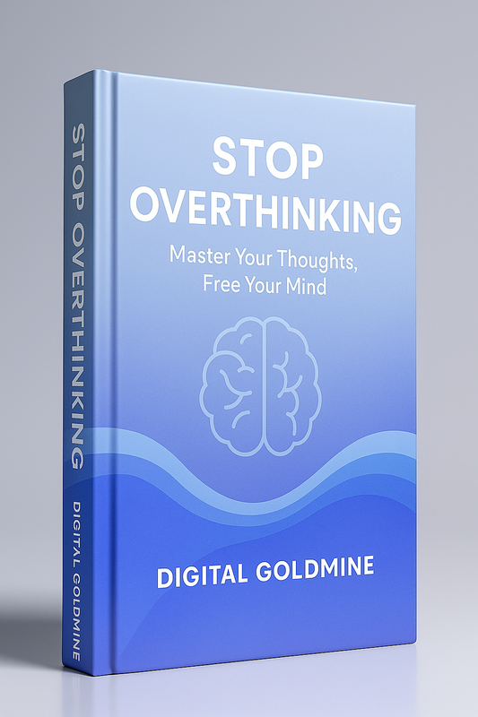 Stop Overthinking: Master Your Thoughts, Free Your Mind